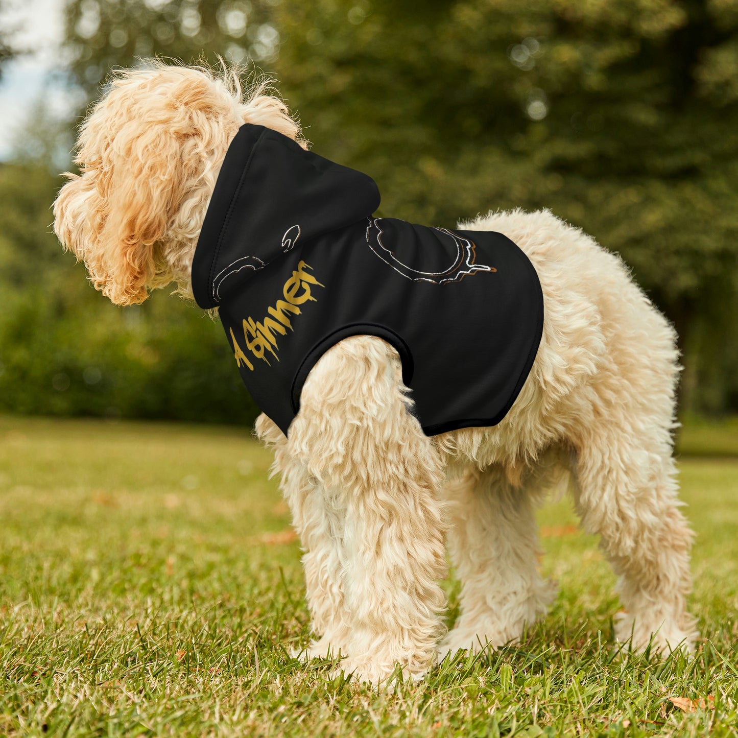 Creating A Sinner Dog Hoodie