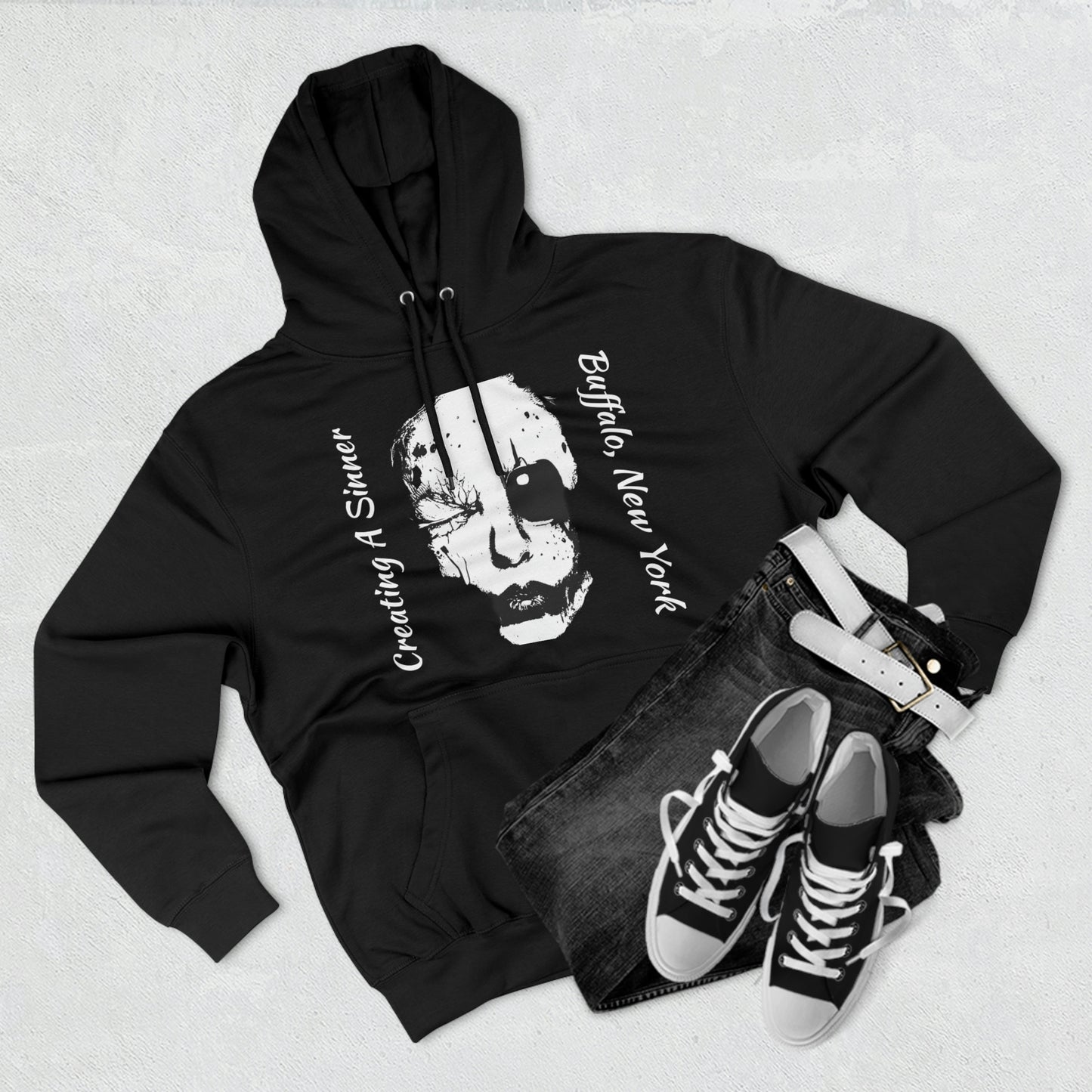 Creating A Sinner Unisex Premium Pullover Hoodie