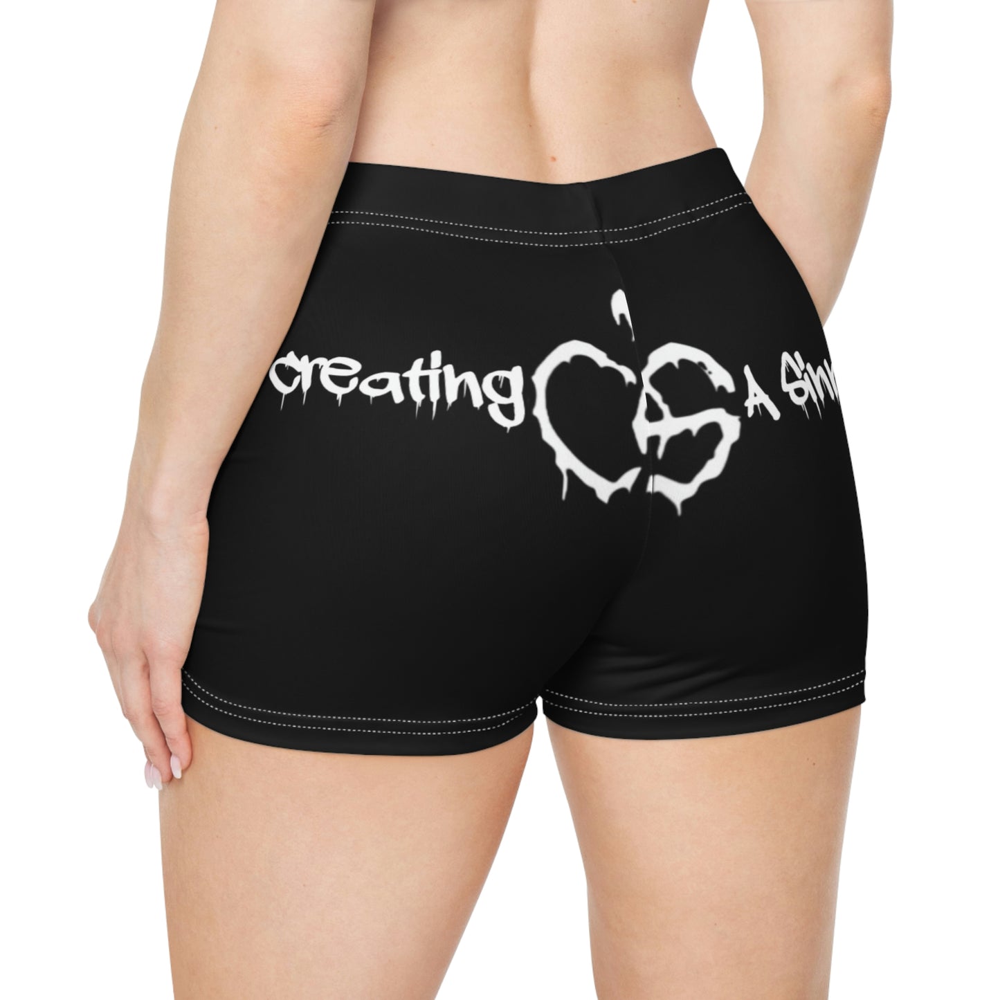 Creating A Sinner Women's Shorts (AOP)